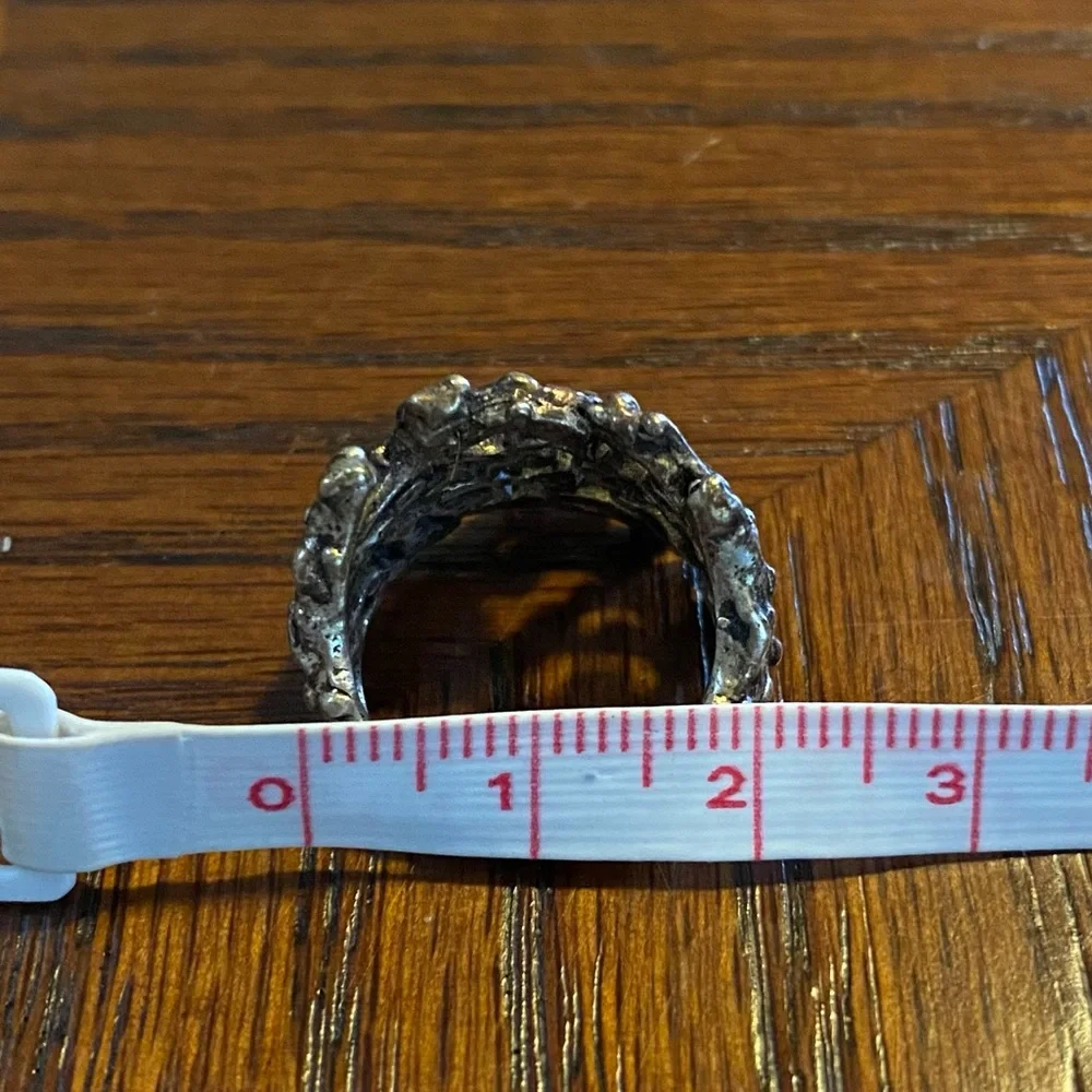 Silver Coral Tree Ring - Picture 5 of 5